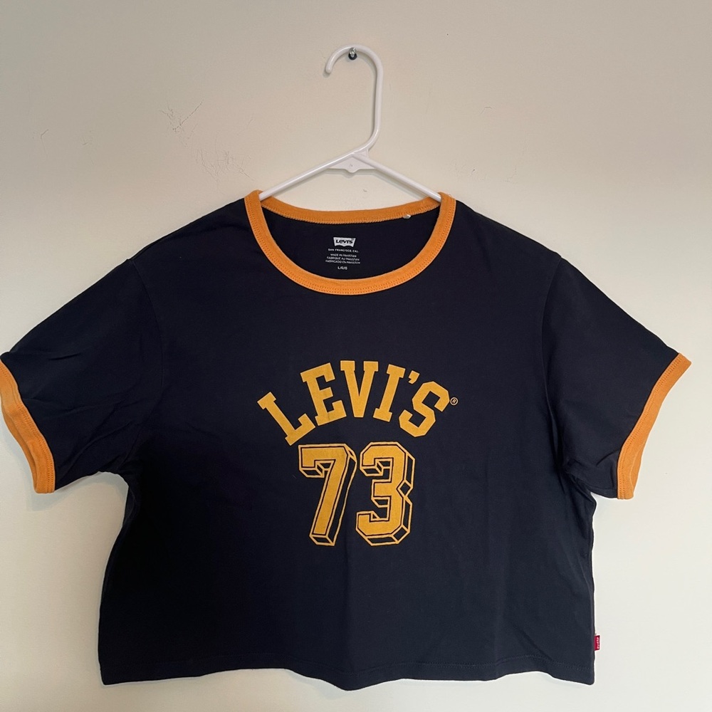 Levi’s Kids Short Sleeve Cropped T-Shirt